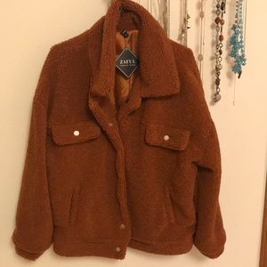 Teddy Bear Coat, Brown